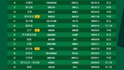 九游体育娱乐官网-国安中超名单：五门将在列韩佳奇改穿22号，斯帕吉奇无缘